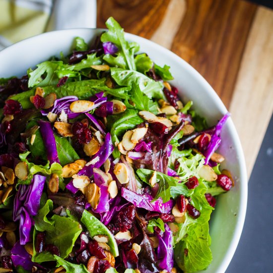 Spinach Almond Salad