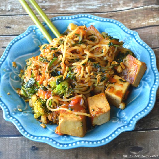 Veggie Packed Noodle Bowl