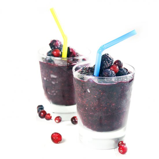 Frozen Blackberry Sangria