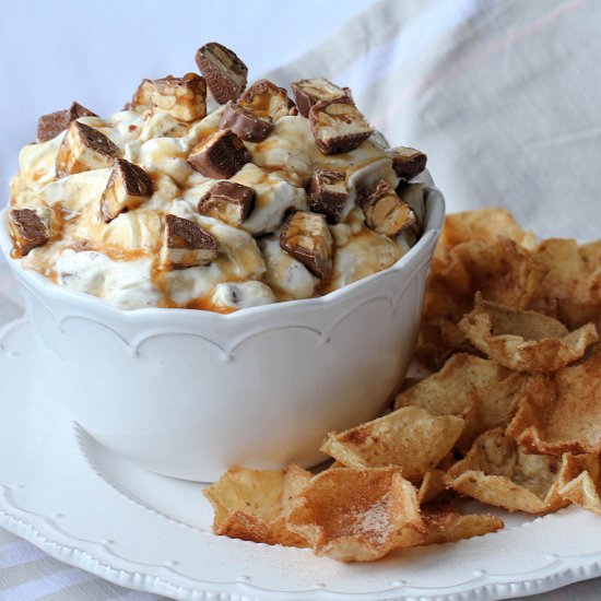 SNICKERS® Cheesecake Dip