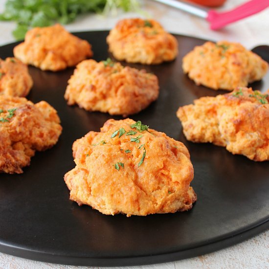 Buffalo Cheddar Biscuits