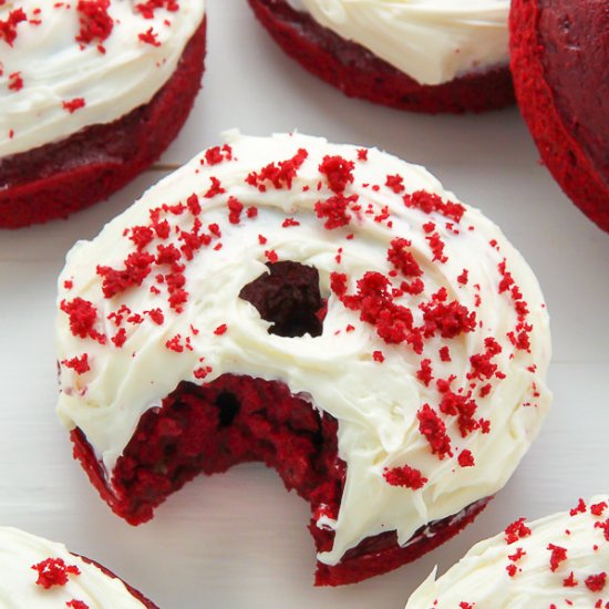 Red Velvet Donuts