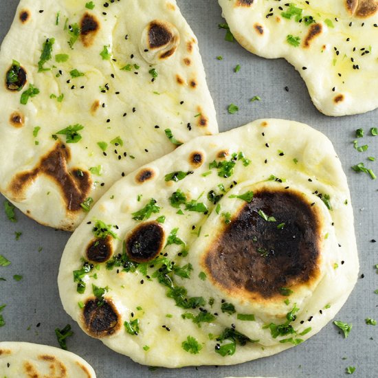 Homemade Naan Bread