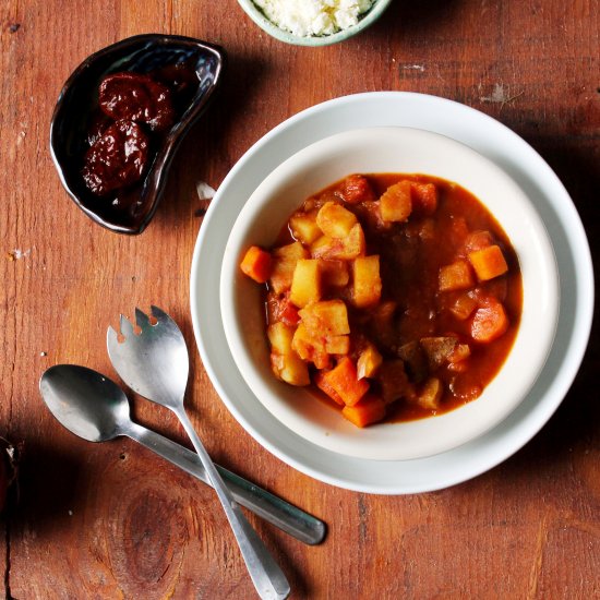 Spicy Root Vegetable Stew