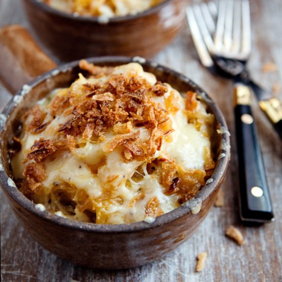 French Onion Spaghetti Squash