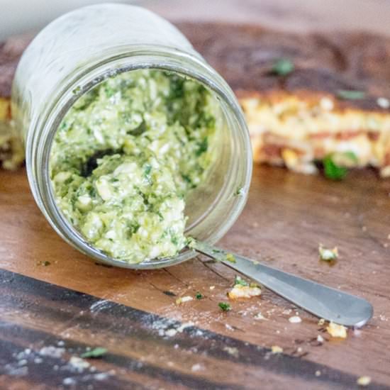 Frittata with Jalapeno Pesto