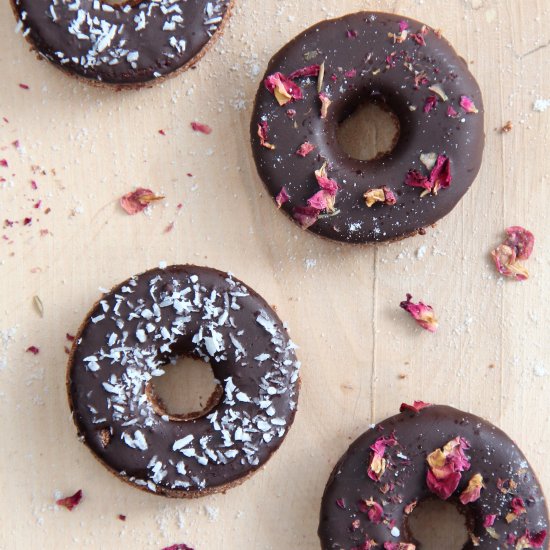 RAW COCONUT DONUTS