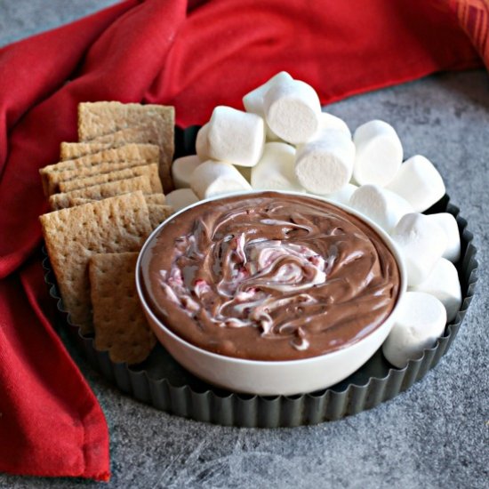 Black Forest Brownie Dip