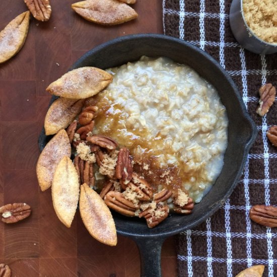 Brown Sugar Pecan Pie Oatmeal