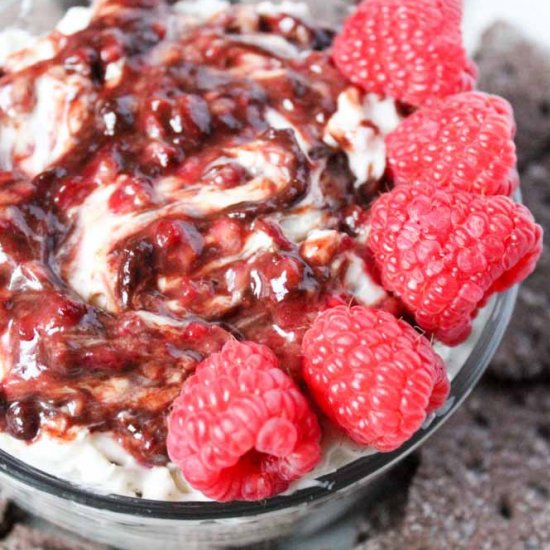 Raspberry Cheesecake Dip