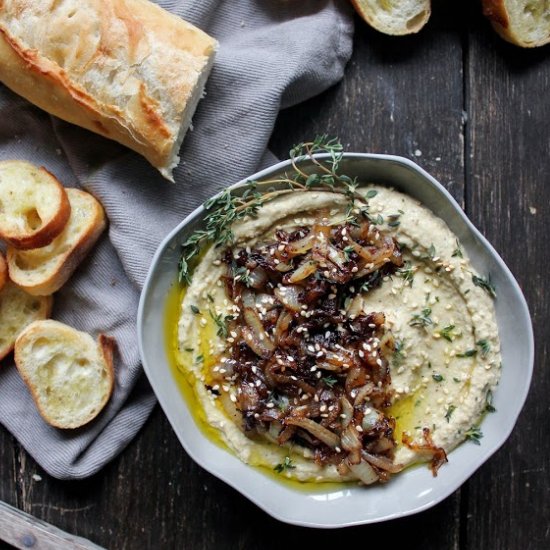 Caramelized Onion Hummus