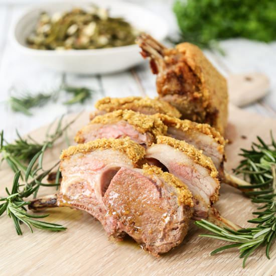 Rack of Lamb with Grain-Free Crust