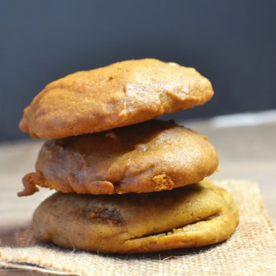 Pumpkin Chocolate Chip Cookies