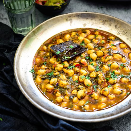 Fenugreek Chickpea Stew