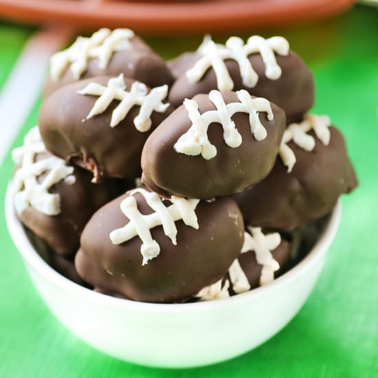 Strawberry Brownie Truffles