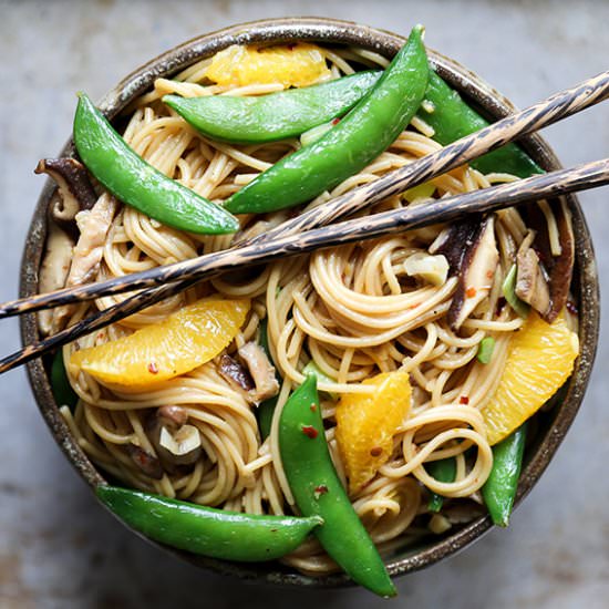 Vegetable Noodle Stir Fry