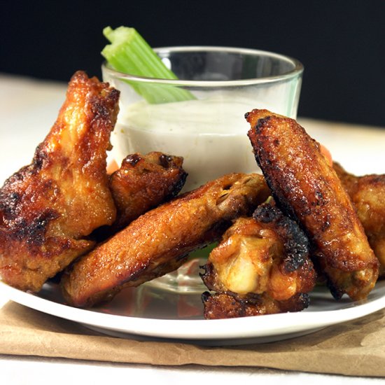 Sweet and Spicy Ginger Oven Wings