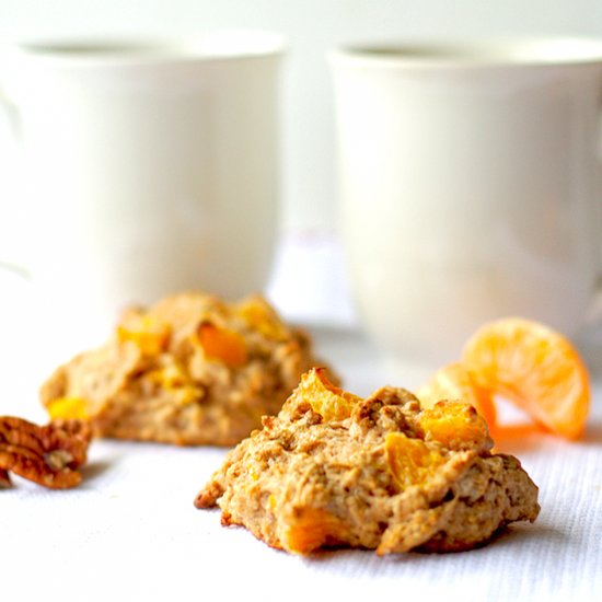 Orange-Pecan Scones for Two