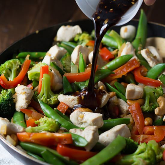 Maple Ginger Stir Fry