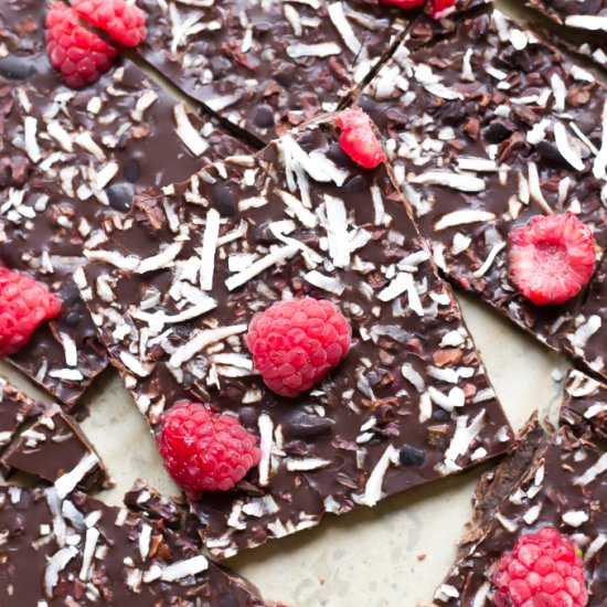 Easy Chocolate Freezer Bark