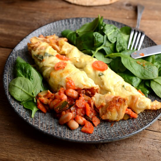 Pancake/Crêpe Enchiladas