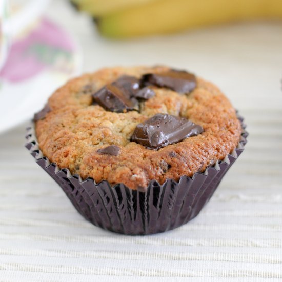 Banana Chocolate Chip Muffins