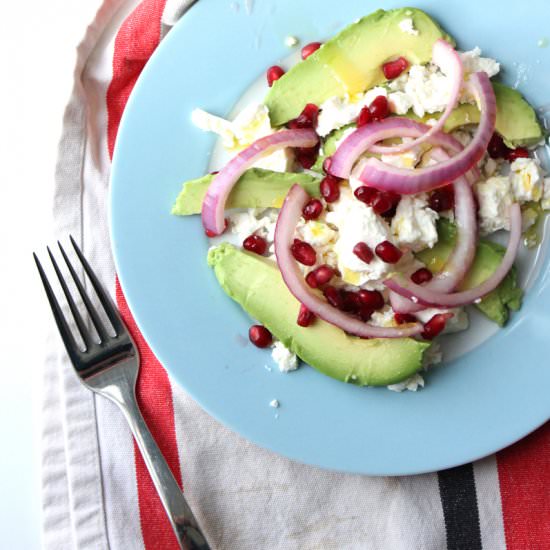 Feta and Avocado Salad