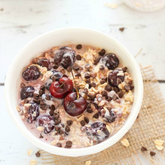 Black Forest Overnight Oats