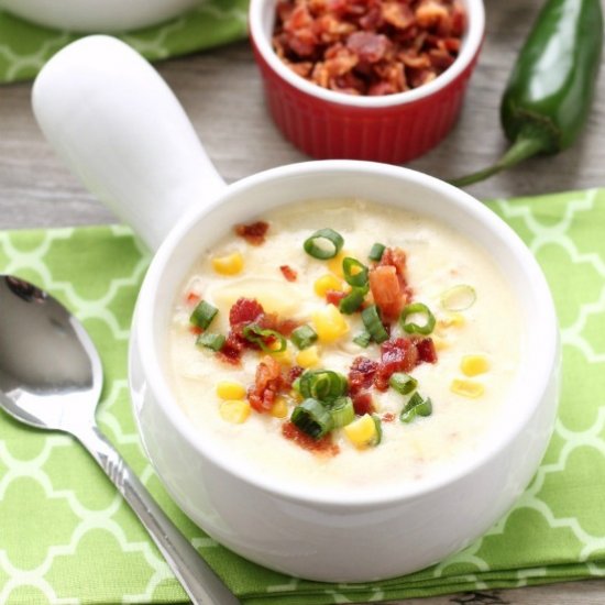 Creamy Chicken & Corn Chowder