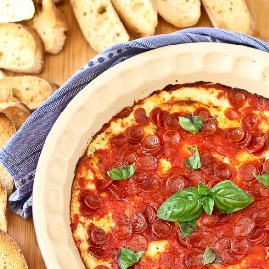 Pepperoni Pizza Dip