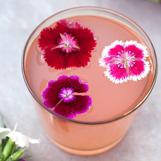 Colorful and chic drinks