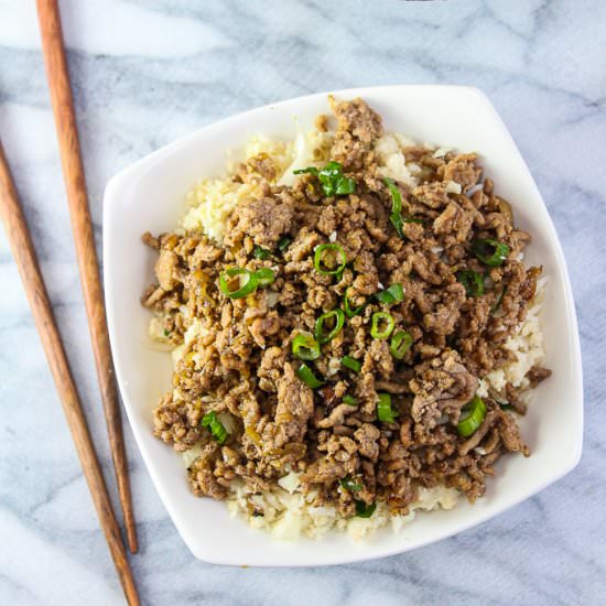 Taiwanese Minced Pork