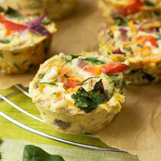 Veggie Muffin Frittatas