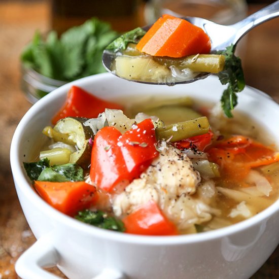 Slow Cooker Chicken Soup