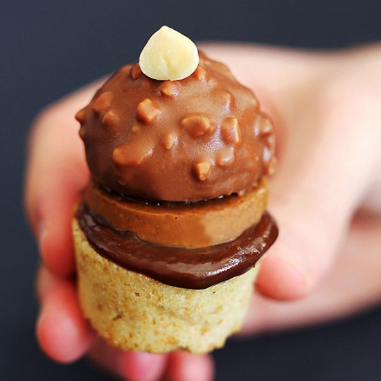 Hazelnut-Chocolate Mousse Mini Cake