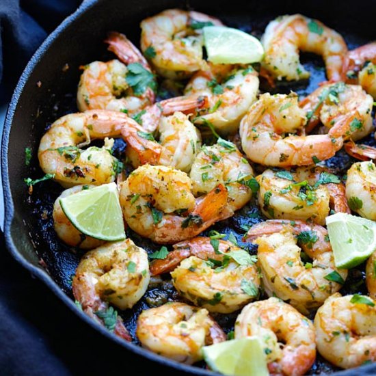 Cilantro Lime Shrimp