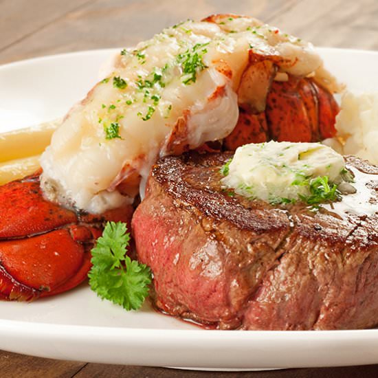 Surf and Turf Dinner for Two