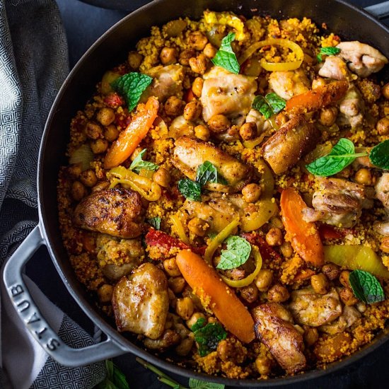 Tunisian Chicken and Cous Cous