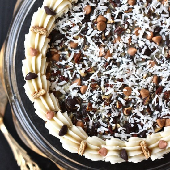 Seven Layer Bar Cookie Cake