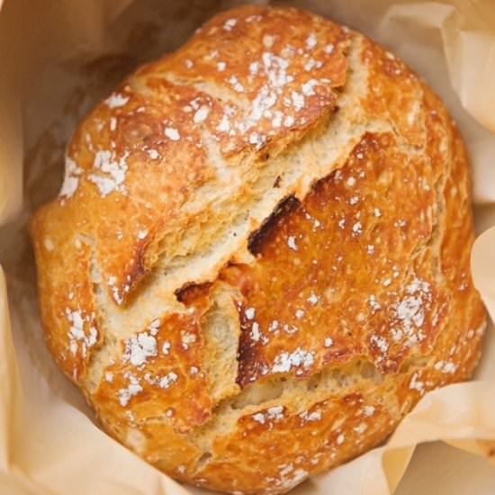 No Knead Dutch Oven Bread