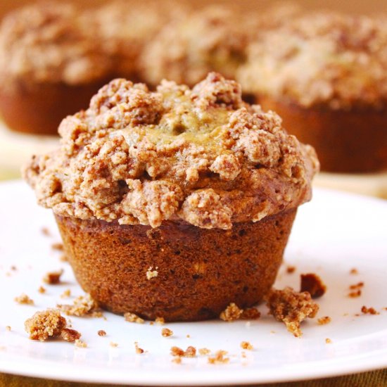 Banana Crumb Muffins