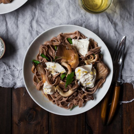 Homemade Chestnut Pasta Two Ways