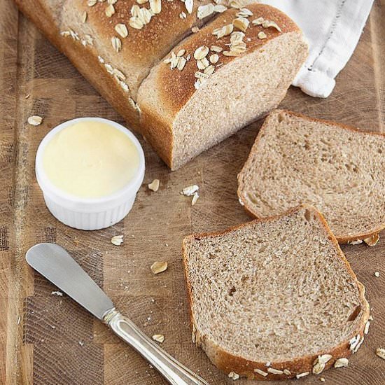 Whole Wheat Sandwich Bread