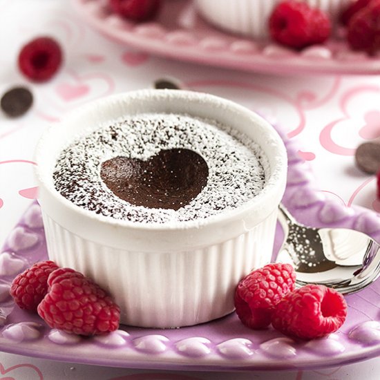 The Best Ever Easy Chocolate Lava Cakes