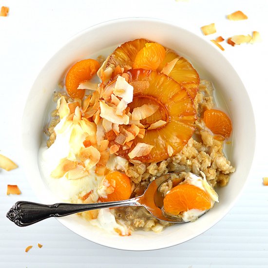 Tropical Oatmeal Bowl