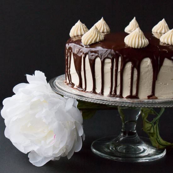 Triple Chocolate Shadow Cake