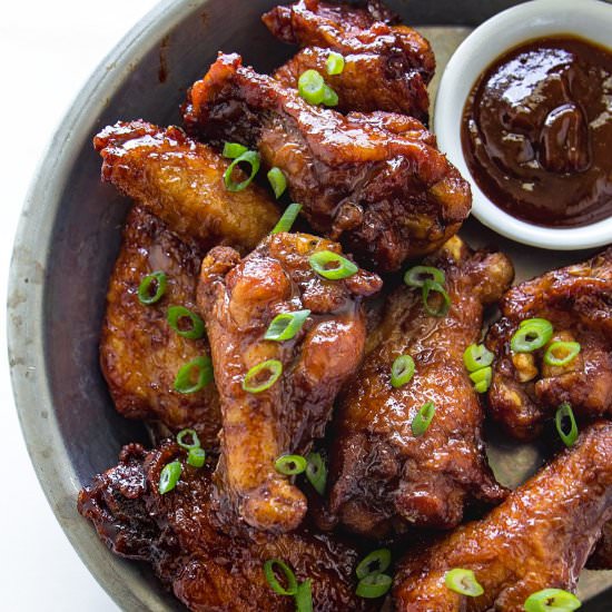 Bourbon Molasses Wings