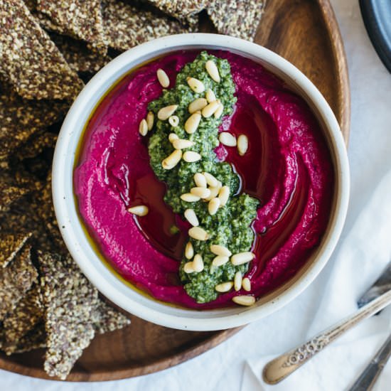 Roasted Beet Hummus