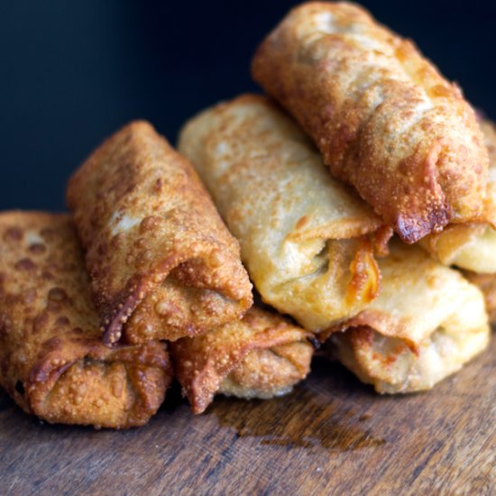 Philly Cheesesteak Egg Rolls