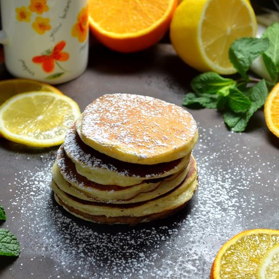 Easy Lemon Ricotta Pancakes